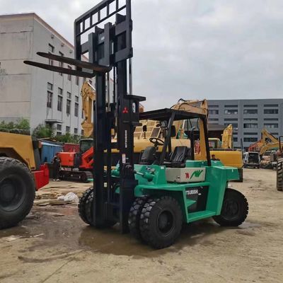 7 tonnellate Mitsubishi FD70 Camione elevatore usato Originale Giappone Elevatore di seconda mano