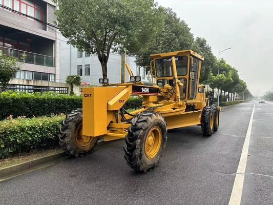Originale Giappone 140H Caterpillar Motor Grader di seconda mano