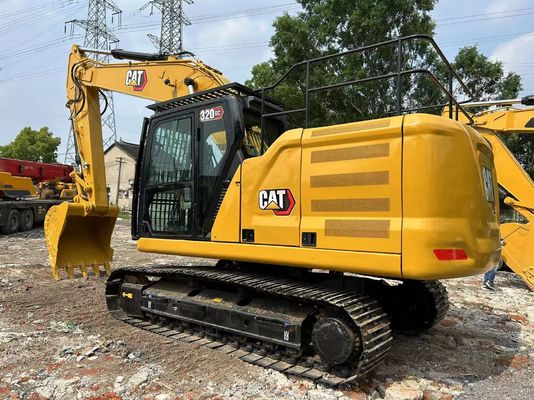 Escavatori usati CAT 320GC 20 tonnellate basso rumore Risparmio energetico per la costruzione