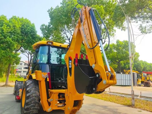420F Caterpillar Used Backhoe Loader CAT ad alta velocità Efficiente dal punto di vista energetico