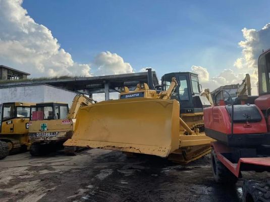 SHANTUI SD32 Used Crawler Bulldozer Heavy Duty Dozer idraulico di seconda mano