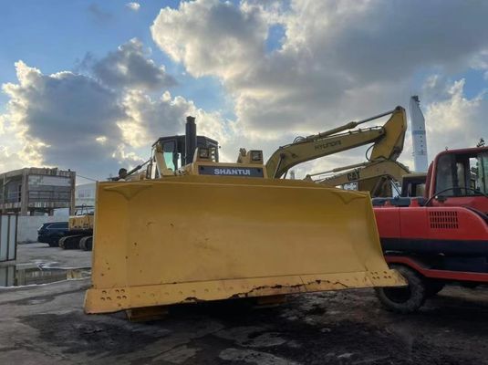 SHANTUI SD32 Used Crawler Bulldozer Heavy Duty Dozer idraulico di seconda mano