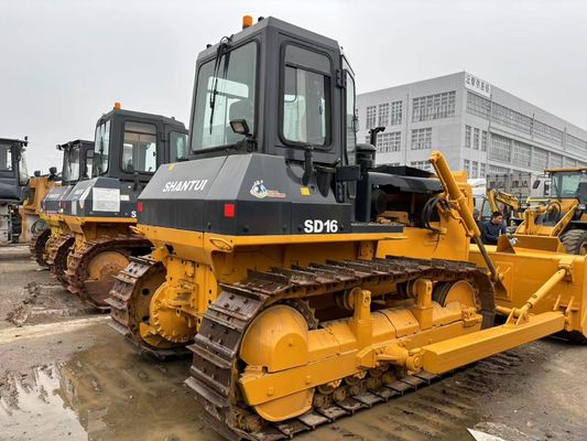 SHANTUI SD16 Used Crawler Bulldozer Low Maintenance Second Hand Dozer