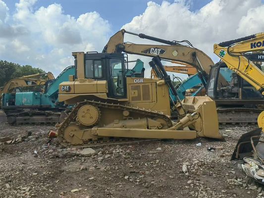 Originale Giappone Visibilità usata Bulldozer da strisciatore Operazione di sicurezza CAT D6R LGP Dozer