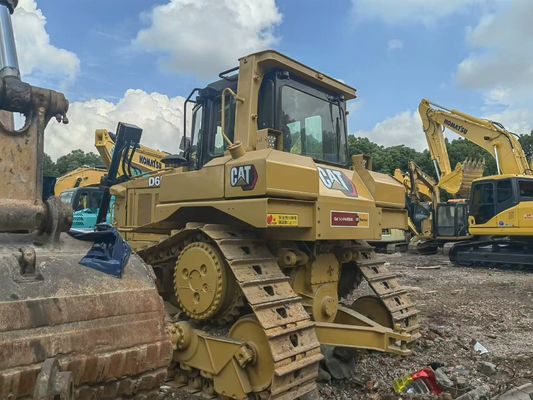 Originale Giappone Visibilità usata Bulldozer da strisciatore Operazione di sicurezza CAT D6R LGP Dozer