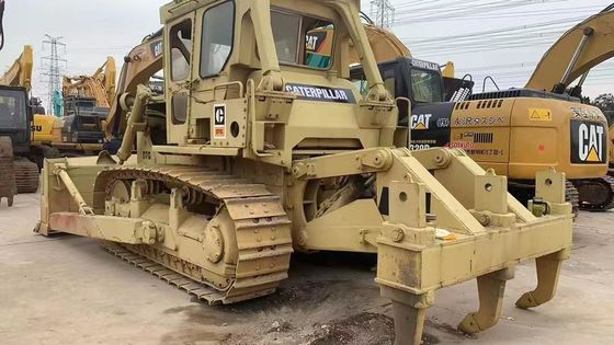 Potente doppia mano Caterpillar D7G Dozer Efficienza energetica 6 Way Blade
