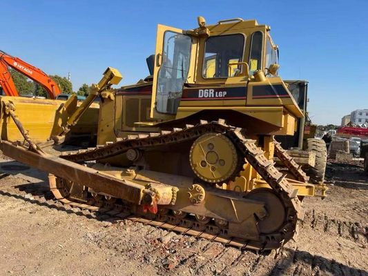 Caterpillar D6R LGP Bulldozer di seconda mano tipo crawler per cantiere