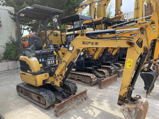 Caterpillar 301.5CR escavatore di seconda mano Mini dimensione con colore originale