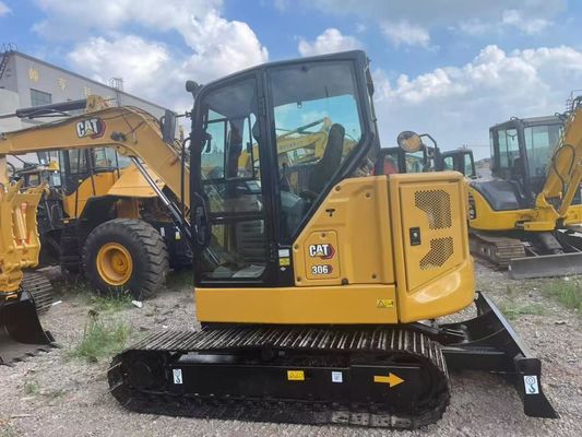 Escavatore idraulico a pollice usato CAT Escavatore idraulico a presa rapida 306 CAT
