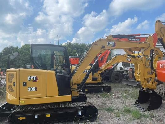 Escavatore idraulico a pollice usato CAT Escavatore idraulico a presa rapida 306 CAT