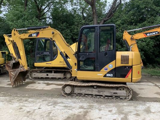 Compact Caterpillar 306D Mini Crawler Excavator Originale Giappone Usato