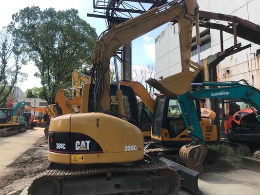 Crawler idraulico usato CAT 308C escavatore originale giapponese facile manutenzione