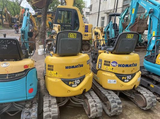 Giappone Komatsu PC10MR-2 Escavatore di seconda mano per lavori interni