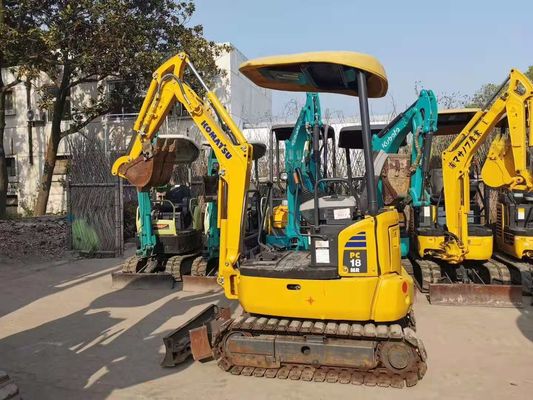Originale Giappone PC18MR-3 Escavatore Komatsu di seconda mano per miniere e costruzioni