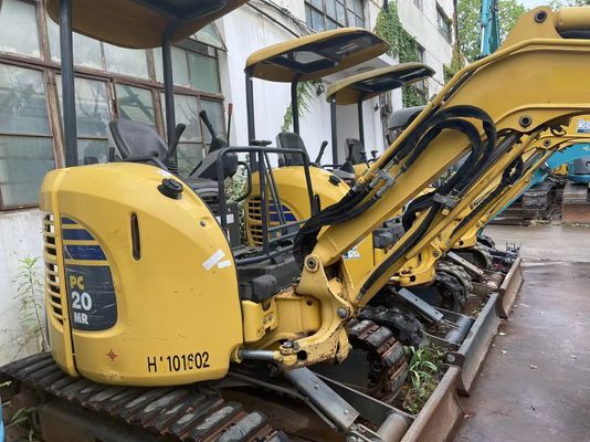 Usato Komatsu PC20MR-2 Crawler montato escavatore originale Giappone Lavorare in giardino