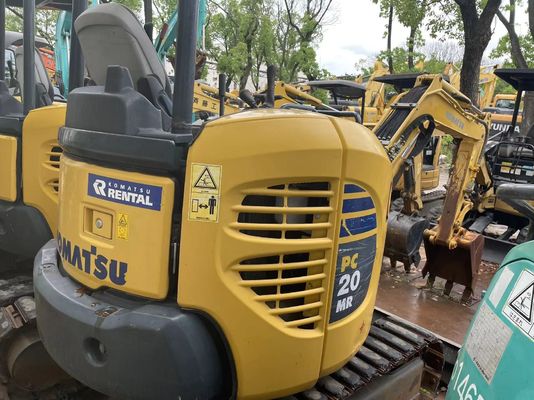 Usato Komatsu PC20MR-2 Crawler montato escavatore originale Giappone Lavorare in giardino