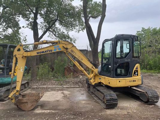 Cabina chiusa Mini escavatore Komatsu usato PC40MR-2 PC35MR-2 PC40MR-2