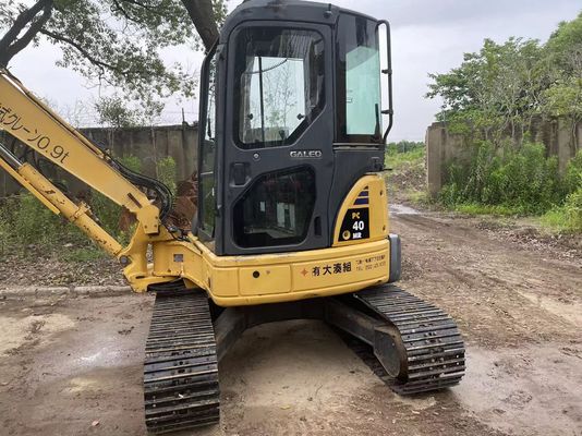 Cabina chiusa Mini escavatore Komatsu usato PC40MR-2 PC35MR-2 PC40MR-2