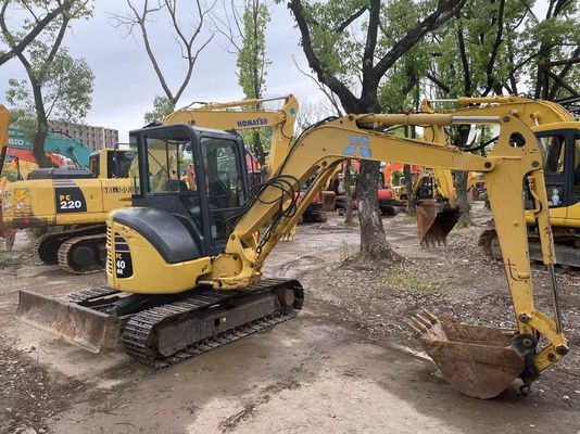 Cabina chiusa Mini escavatore Komatsu usato PC40MR-2 PC35MR-2 PC40MR-2