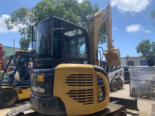 PC50MR-2 Komatsu Mini Digger cabina chiusa per cantiere
