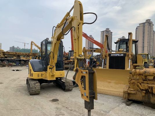 Komatsu PC55MR-2 Excavator giapponese Mini Size con martello idraulico