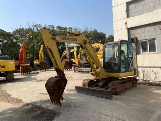Colore originale mini escavatore Komatsu PC56MR-2 in ottime condizioni