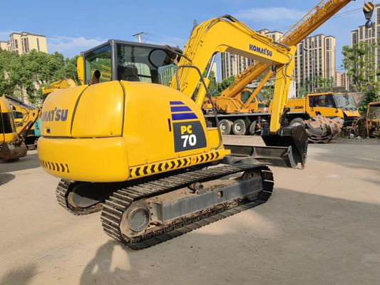 Escavatore originale giapponese Komatsu PC70-8 Escavatore tipo Crawler