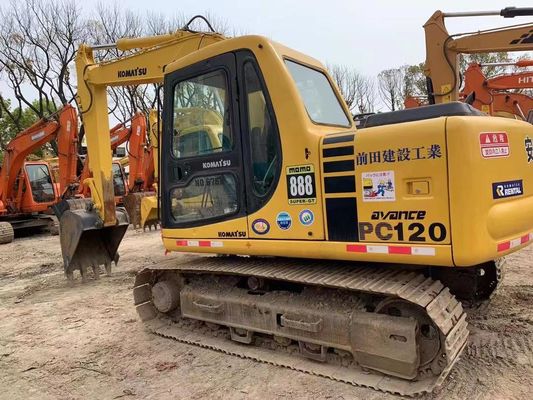 12 tonnellate usate Komatsu PC120-6 Crawler Hydraulic Excavator Garanzia di sicurezza