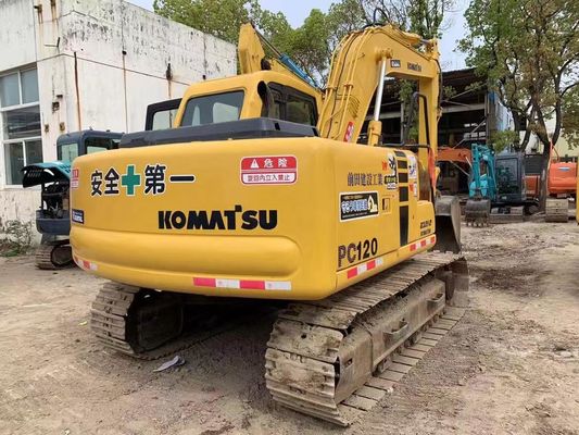 12 tonnellate usate Komatsu PC120-6 Crawler Hydraulic Excavator Garanzia di sicurezza