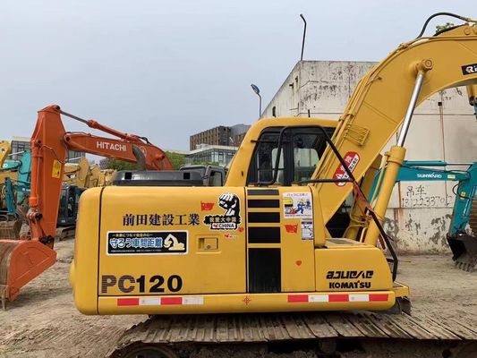 12 tonnellate usate Komatsu PC120-6 Crawler Hydraulic Excavator Garanzia di sicurezza