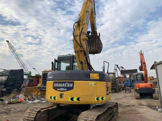 PC128US-2E Excavator Komatsu Used Crawler 13 Ton Excavator Alta precisione