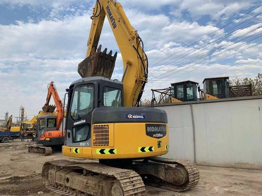 PC128US-2E Excavator Komatsu Used Crawler 13 Ton Excavator Alta precisione