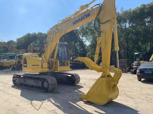 PC128US-8 Escavatore Komatsu usato Escavatore a pollice idraulico Mini Crawler