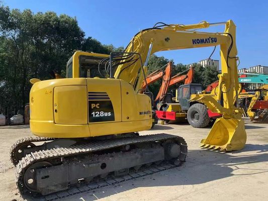 PC128US-8 Escavatore Komatsu usato Escavatore a pollice idraulico Mini Crawler
