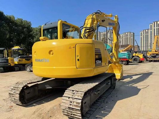 PC128US-8 Escavatore Komatsu usato Escavatore a pollice idraulico Mini Crawler