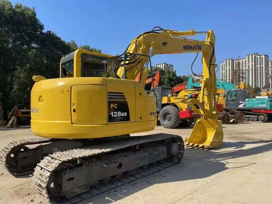 PC128US-8 Escavatore Komatsu usato Escavatore a pollice idraulico Mini Crawler