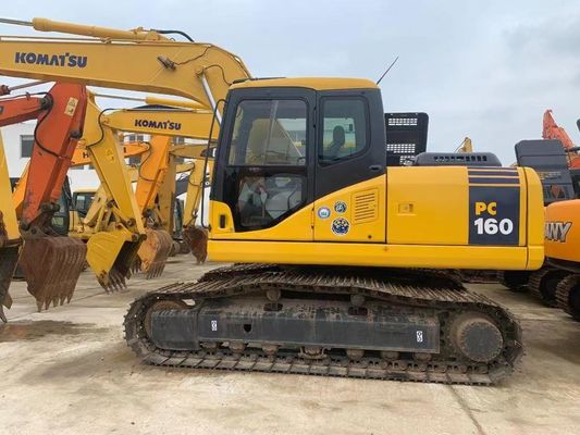Giappone Komatsu PC160LC-7 Mini Crawler Excavator di seconda mano con motore potente