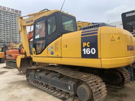 Giappone Komatsu PC160LC-7 Mini Crawler Excavator di seconda mano con motore potente