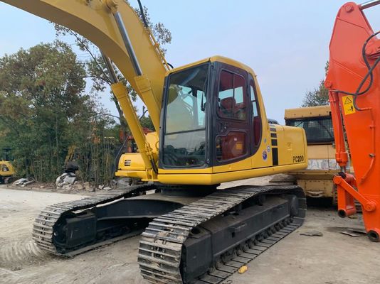 Alta efficienza utilizzata Komatsu PC200 6 escavatore originale Giappone potente