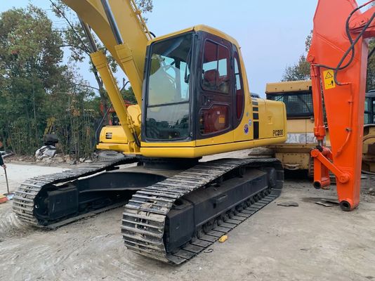 Alta efficienza utilizzata Komatsu PC200 6 escavatore originale Giappone potente