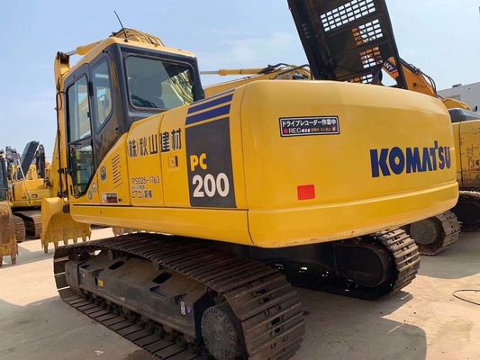 Facile utilizzo Escavatore Komatsu PC200-7 originale Giappone Escavatore da 20 tonnellate