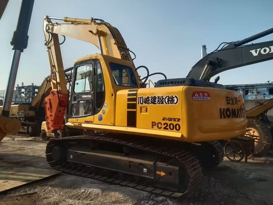 Giappone Utilizzato Komatsu PC220 6 Escavatore Facile a funzionare con martello idraulico