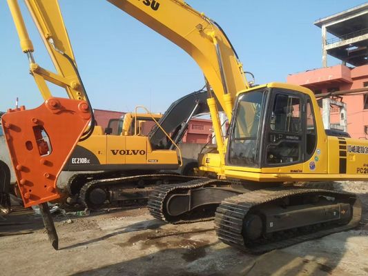 Giappone Utilizzato Komatsu PC220 6 Escavatore Facile a funzionare con martello idraulico