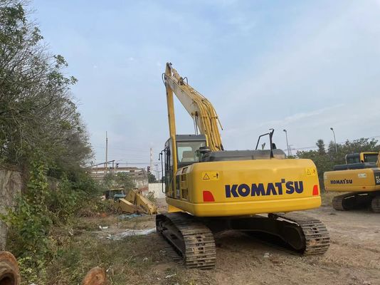 Origine giapponese Usato Komatsu Escavatore PC220-7 Crawler Con 18 metri di braccio lungo