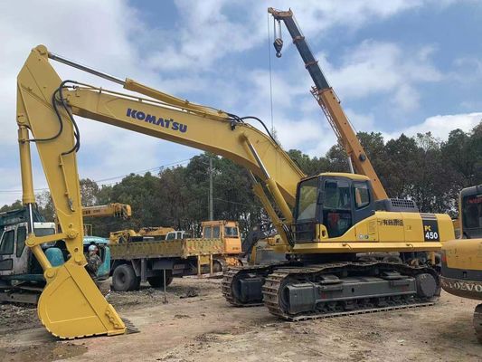 Operazione di sicurezza mini escavatore Komatsu PC450-7 giapponese originale