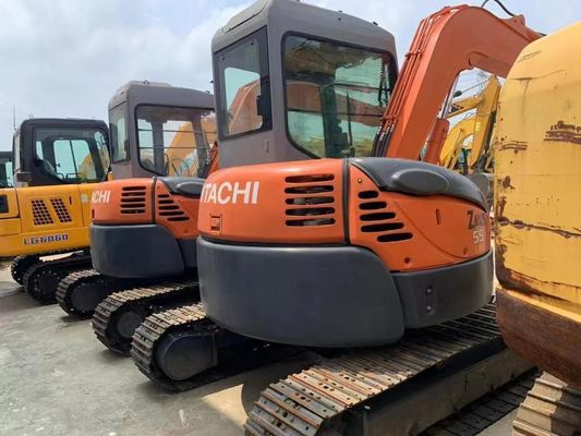 Originale giapponese usato Hitachi ZX55UR mini escavatore in ottime condizioni