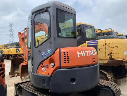 Originale giapponese usato Hitachi ZX55UR mini escavatore in ottime condizioni