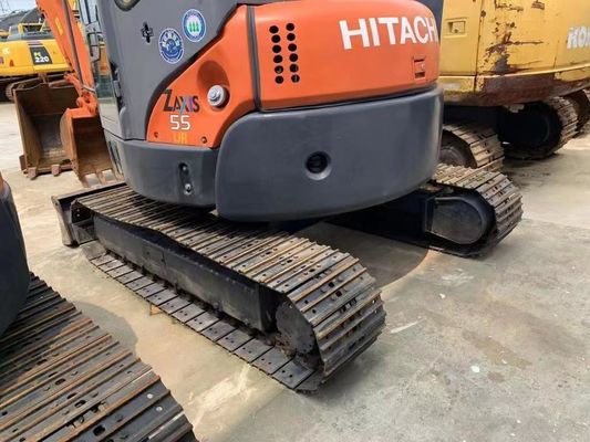 Originale giapponese usato Hitachi ZX55UR mini escavatore in ottime condizioni