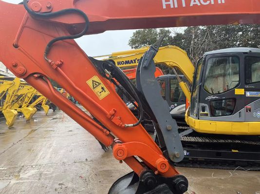 Originale giapponese usato Hitachi ZX60 Mini Crawler Excavator con pollice idraulico