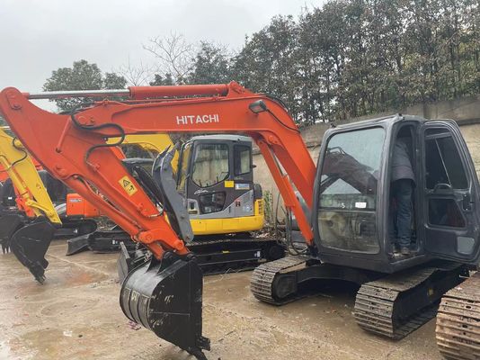 Originale giapponese usato Hitachi ZX60 Mini Crawler Excavator con pollice idraulico